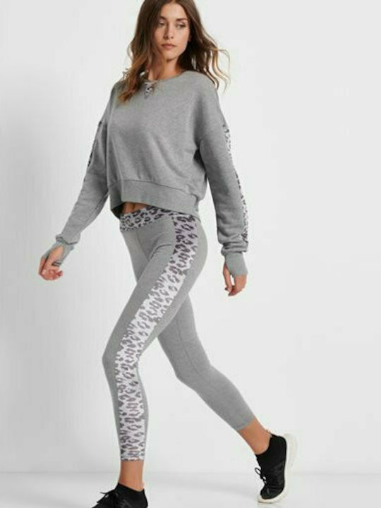 1212-907106 Women's Cropped Training Legging Earth