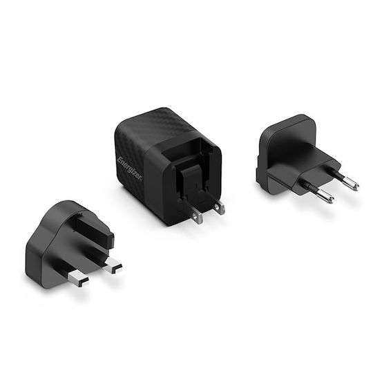 Energizer Φορτιστής Χωρίς Καλώδιο GaN με Θύρα USB-C 20W Power Delivery Μαύρος (A20MU)
