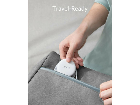 Anker Magsafe Ladegerät und Kabel USB-C 7.5W Weißs (PowerWave Magnetic Pad Lite)