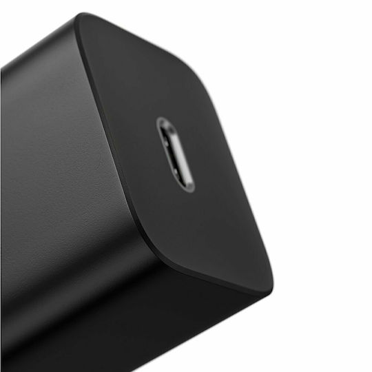 Baseus Charger Without Cable with USB-C Port 25W Blacks (Super Si 1C)