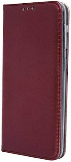 Forcell Magnet Wallet Plastic Burgundy (Galaxy A22 4G)