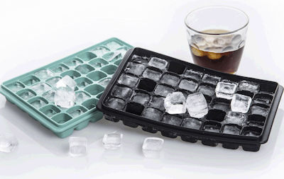 Silicone Ice Cube Tray 40 Slots Black 84652486