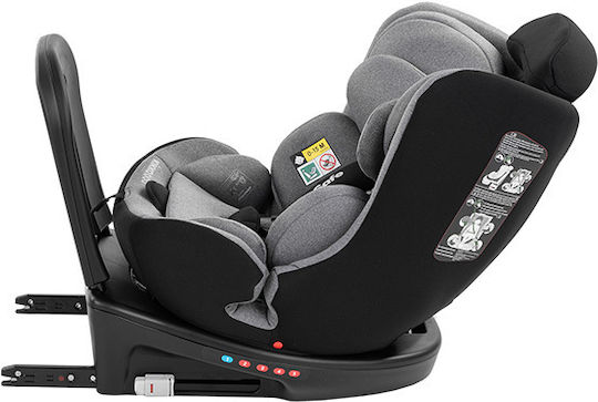 Kikka Boo I-Safe Autositz i-Size mit Isofix Dark Grey