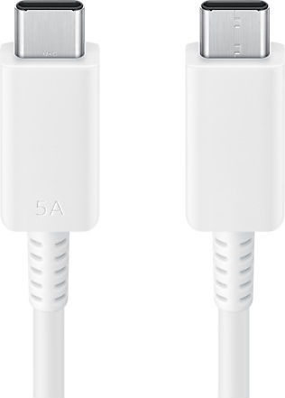 Samsung Редовна USB 2.0 Кабел USB-C мъжки - USB-C мъжки 100W Бял 1.8м (EP-DX510JWEGEU)