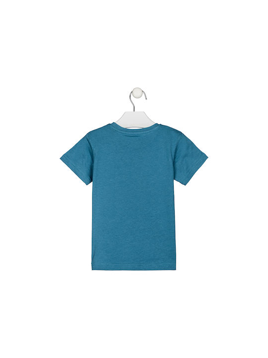 Losan Kinder-T-Shirt Blau -B