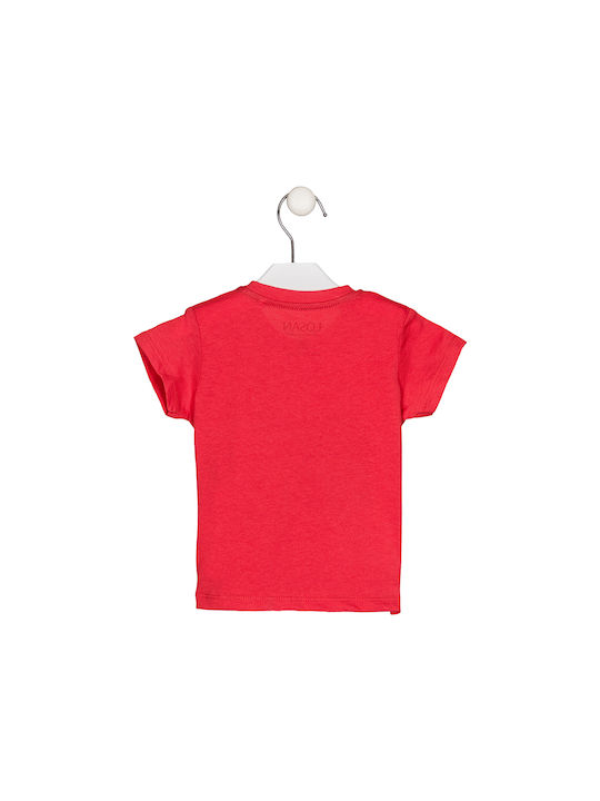 Losan Kinder-T-Shirt Rot