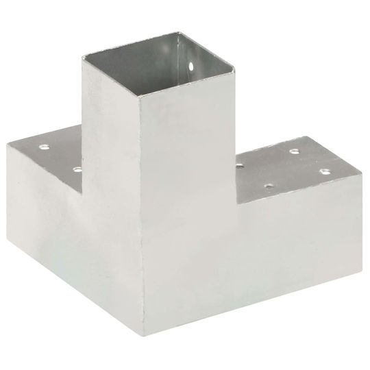 vidaXL Σύνδεσμος για Πέργκολα από Μέταλλο 71x71cm 4τμχ