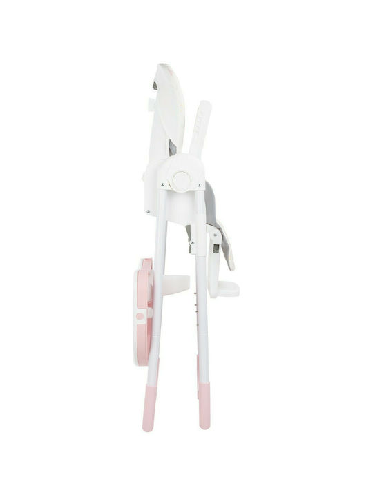 Kikka Boo Vitto Baby Highchair with Adjustable Height Pink Unicorn