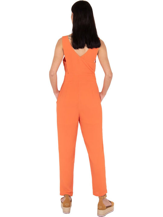 Stella Women's Sleeveless One-piece Suit Orange