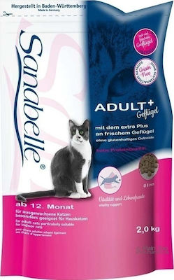 Bosch Petfood Concepts Sanabelle Adult Trockenfutter für erwachsene Katzen mit Geflügel 2kg