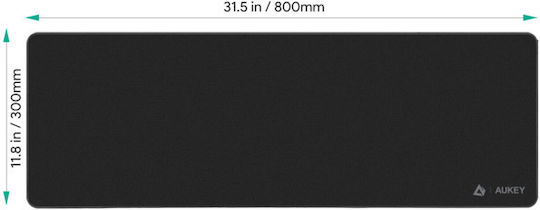 Aukey KM-P2 Gaming Mouse Pad XXL (800mm) Μαύρο 515-AUK-KMP2