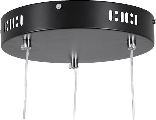 GloboStar Diamond Trio Hängelampe Schwarz 40x60x60cm.