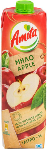 Amita Χυμός ΜΗΛΟ 1000ml