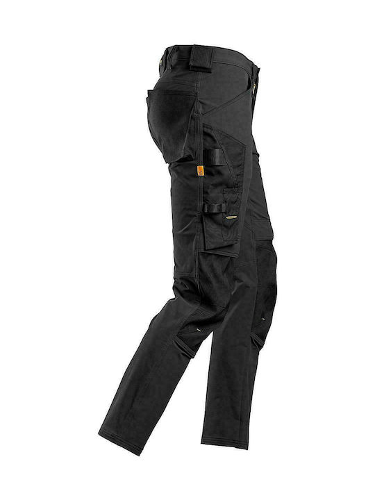 Snickers Workwear Παντελόνι Εργασίας Μαύρο