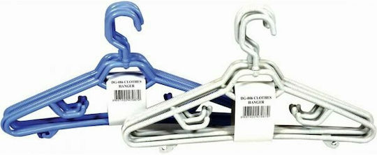 Sidirela Clothes Hanger Blue Ε-1570 6pcs