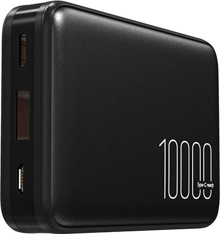 Silicon Power QP70 Power Bank 10000mAh 18W με Θύρα USB-A και Θύρα USB-C Power Delivery Μαύρο
