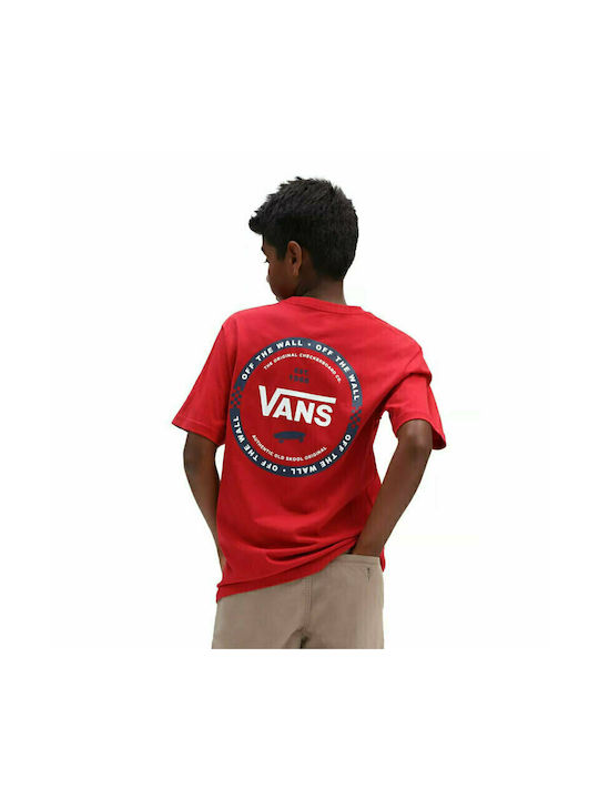 Vans Kinder-T-Shirt Rot