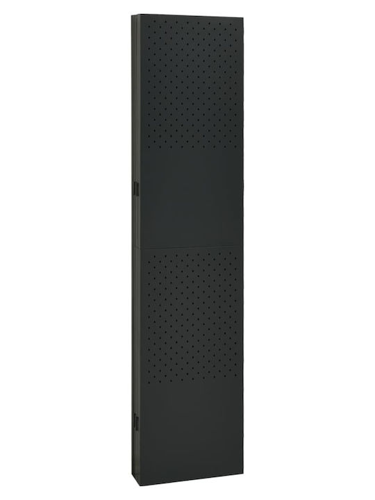 vidaXL Декоративен преграден панел Металик с 6 панела 240x180см