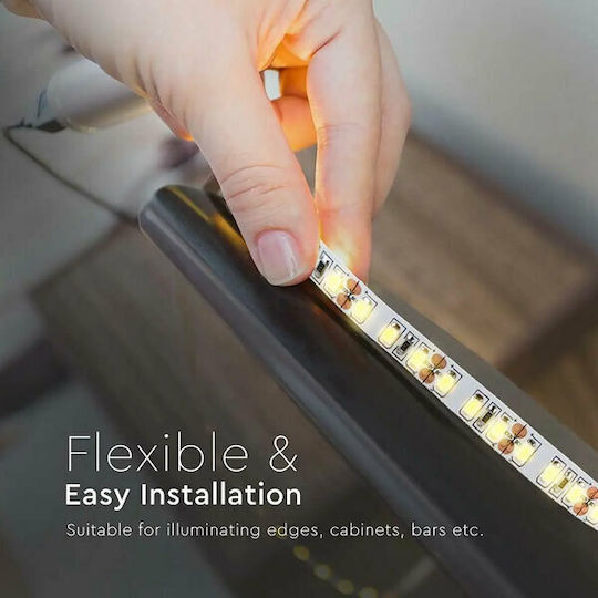 V-TAC LED-Streifen 24V Natürliches Weiß Licht 5m Typ SMD2835
