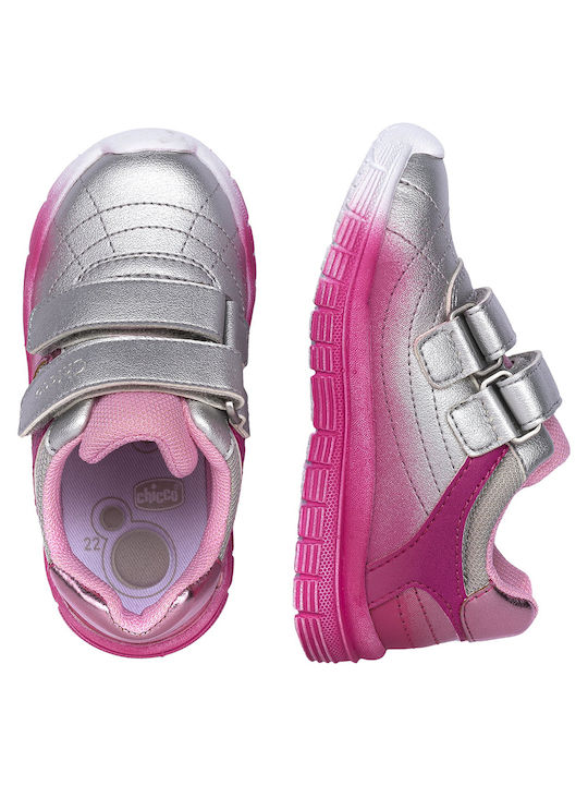 Chicco Kinder-Sneaker mit Klettverschluss Fuchsie