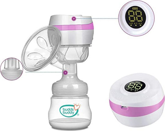 Zimeitu Electric Single Breast Pump Electric BPA Free Pink