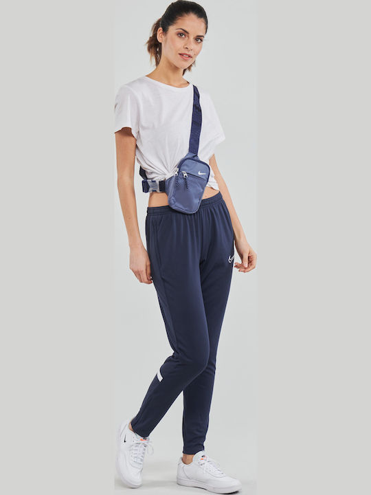 Academy 21 Hohe Taille Jogginghose Marineblau