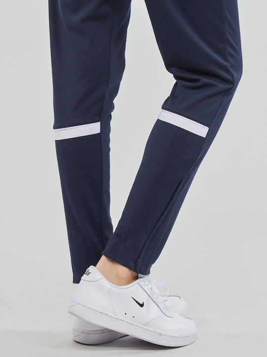 Academy 21 Hohe Taille Jogginghose Marineblau