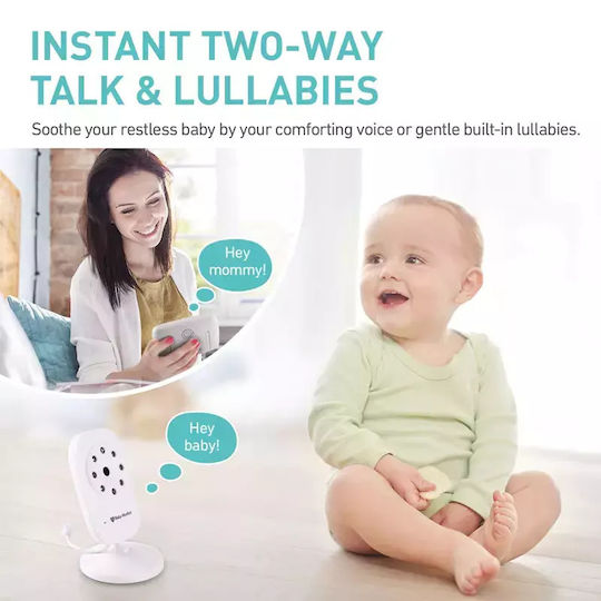 Wireless Baby Monitor with Camera & Screen 3.5" & Two-way Communication