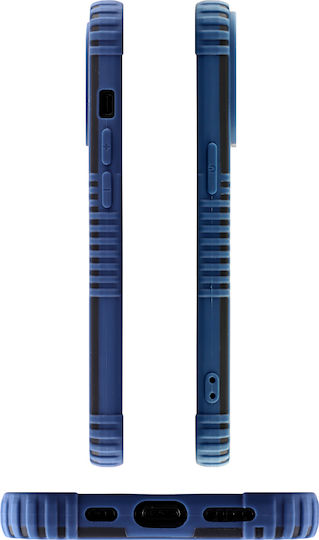 Lime Armadillo Camera Guard Back Cover Πλαστικό Μπλε (iPhone 13 Pro Max)