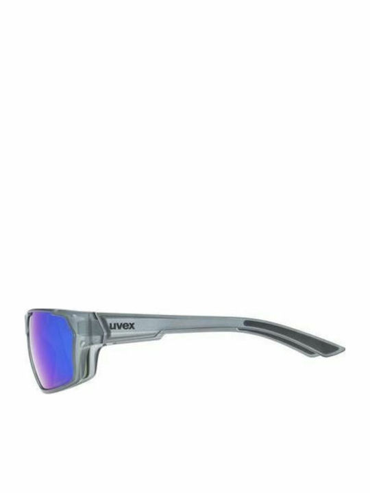 Uvex Sportstyle 233 P Unisex Γυαλιά Ηλίου με Κοκκάλινο Σκελετό Smoke Mat S5320975540