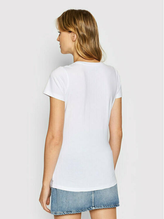 Pepe Jeans Bellrose Γυναικείο T-shirt Λευκό