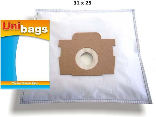 Unibags 635 Staubsaugerbeutel 5Stück Kompatibel mit Staubsauger Moulinex / Rowenta