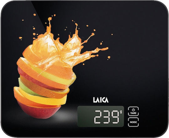 Laica KS5015 Ψηφιακή Ζυγαριά Κουζίνας έως 15kg Μαύρη
