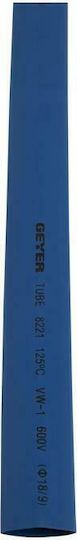 Geyer Heat-Shrink Tubing with Shrinkage Ratio 2:1 Blue GST18BL