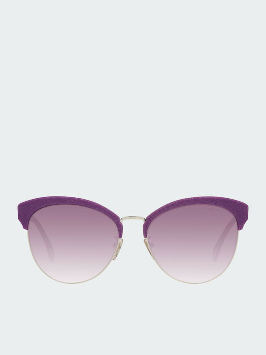 Police Sparkle 7 Feminini Ochelari de soare cu Albastru Cadru și Violet Degrade Lentilă