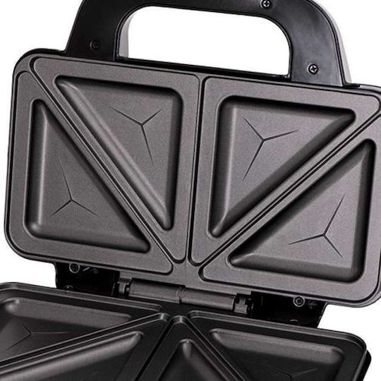 Adler Sandwich Maker for for 2 Sandwiches Sandwiches 1300W Inox