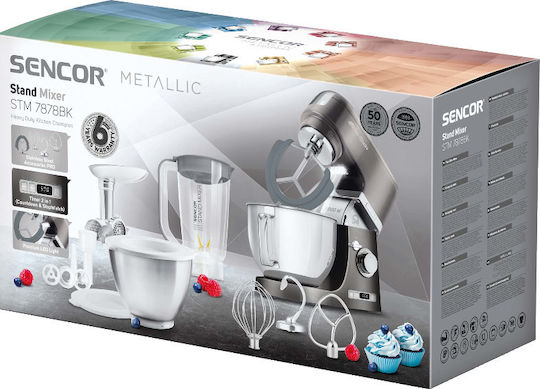 Sencor Mixează 1000W cu Vas din Oțel Inoxidabil 4.5lt