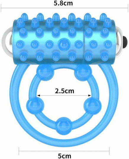 Lovetoy Lumino Play Vibrating Ring Blue