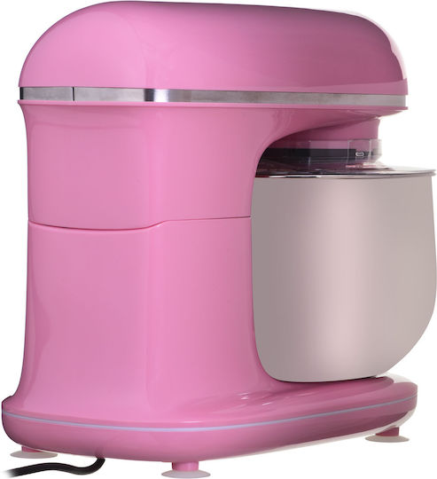 Bomann KM 6030 CB Κουζινομηχανή 1100W με Ανοξείδωτο Κάδο 5lt Pink