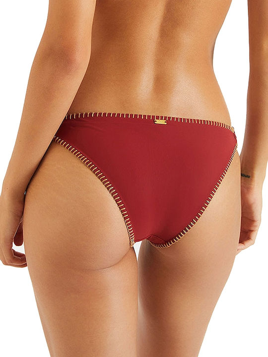 Banana Moon Fresia Santos Bikini Slip Burgundisch