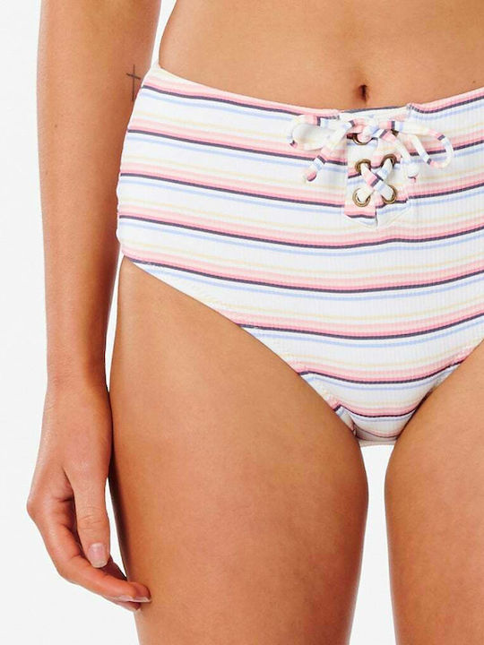 Golden State Bikini Slip Ψηλόμεσο Λευκό