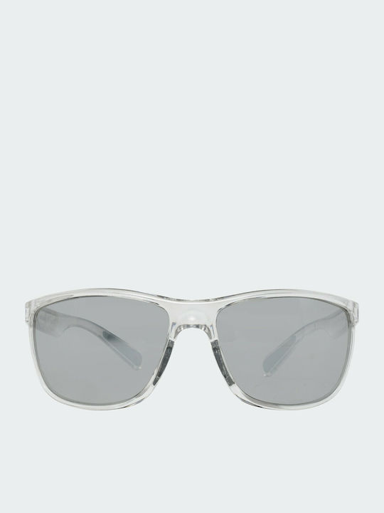 Timberland Men's Sunglasses with Transparent Plastic Frame and Gray Lens TB7179 26C