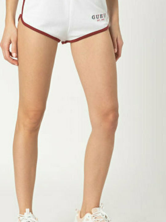 Women's Terry Sporty Shorts White