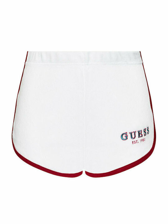 Women's Terry Sporty Shorts White