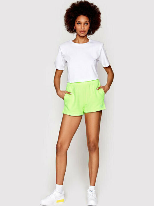 Noni Women's High-waisted Sporty Shorts Neon Green