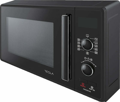 Tesla Microwave Oven with Grill 23lt Black