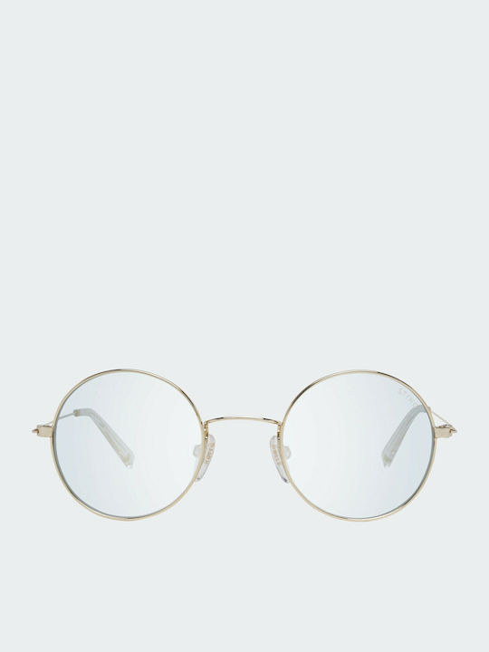 Sting Unisex Γυαλιά Ηλίου με Χρυσό Μεταλλικό Σκελετό και Γκρι Φακό SST194 300G