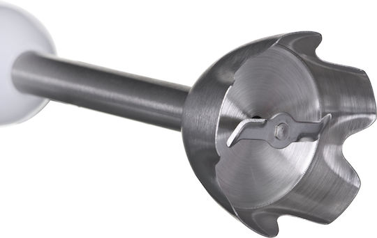 Adler Blender De Mână Cu Tijă Din Inox 1500W Alb