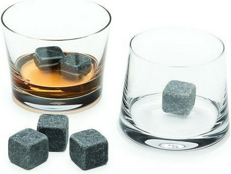 Whisky Stones Διακοσμητικά Παγάκια Πέτρινα 9τμχ