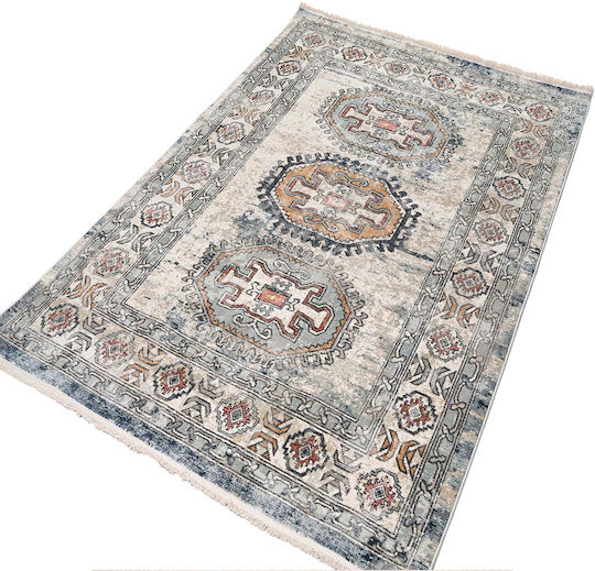 Polcarpet 38473 Σετ Χαλιά Κρεβατοκάμαρας Bohemian Cream / Aqua 2τμχ Polcarpet 38473 Σετ Χαλιά Κρεβατοκάμαρας Bohemian Cream / Aqua 2τμχ